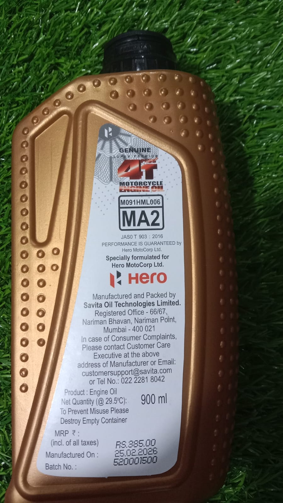 MOBIL HERO 4T MA2