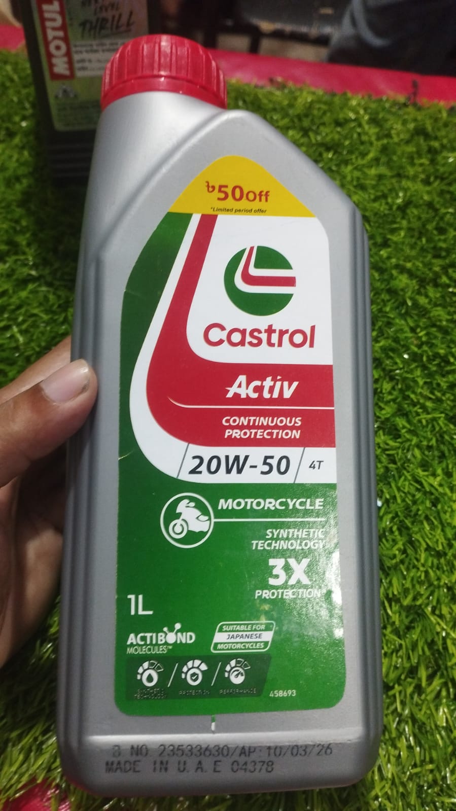 মবিল-Castrol Activ-20W-50
